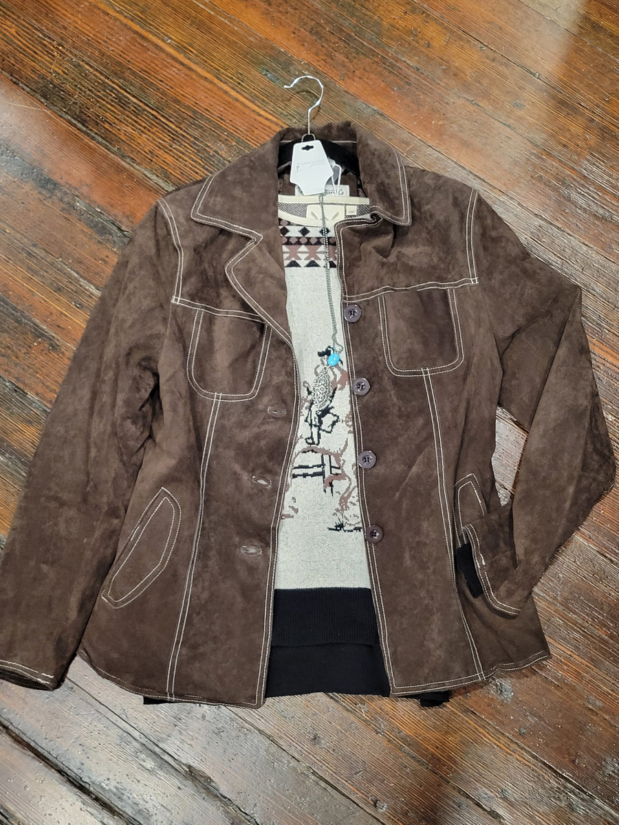 Wilson leather suede clearance jacket