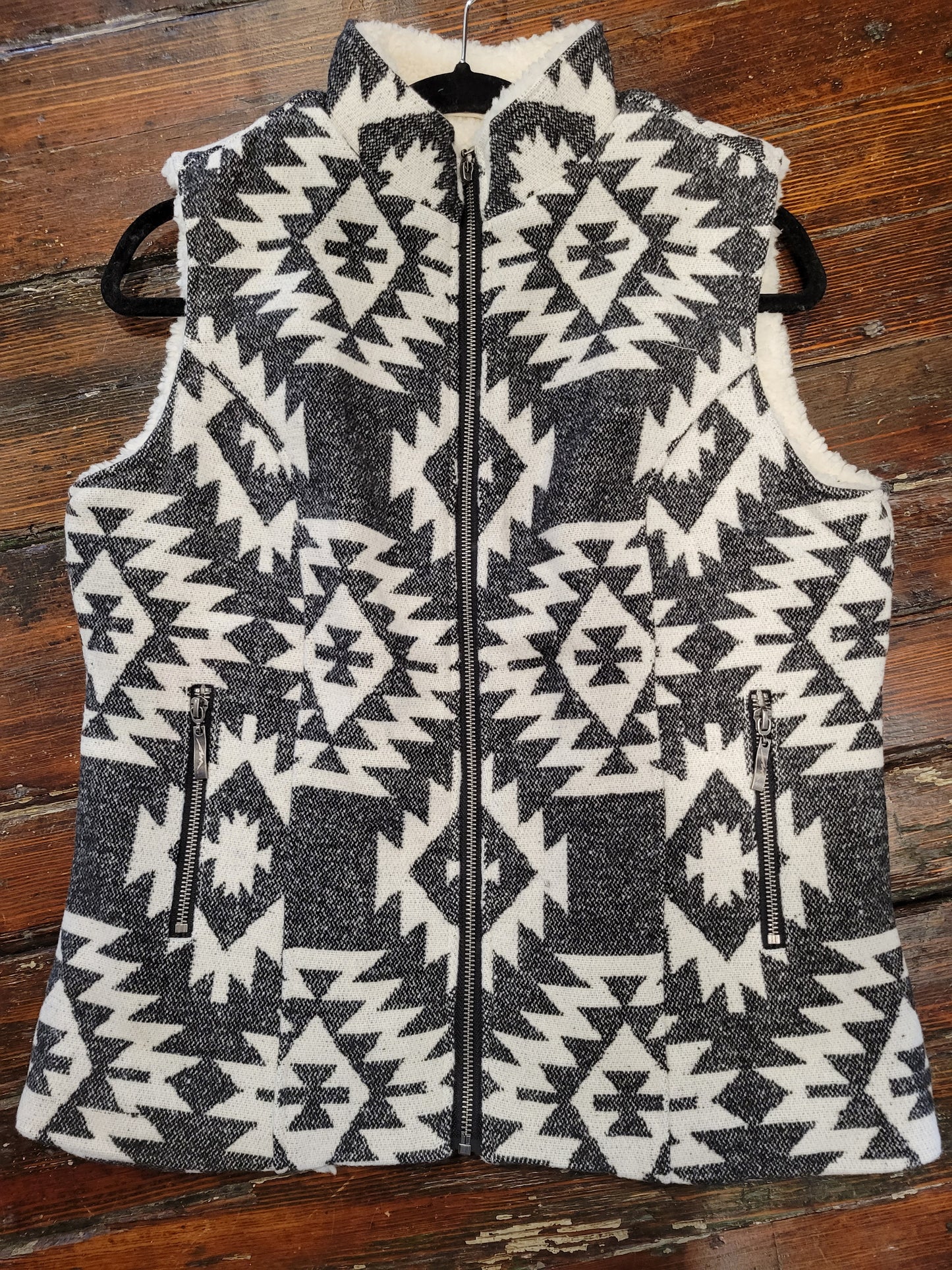 Black Aztec Vest