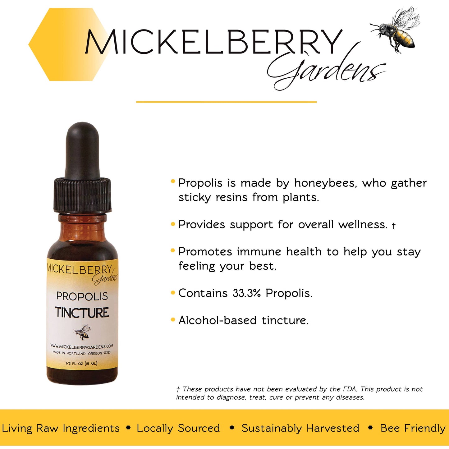 Propolis Tincture 0.5 oz.