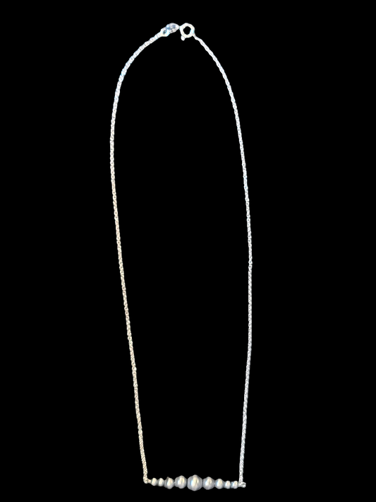 Sterling 9 Bead Chain NK