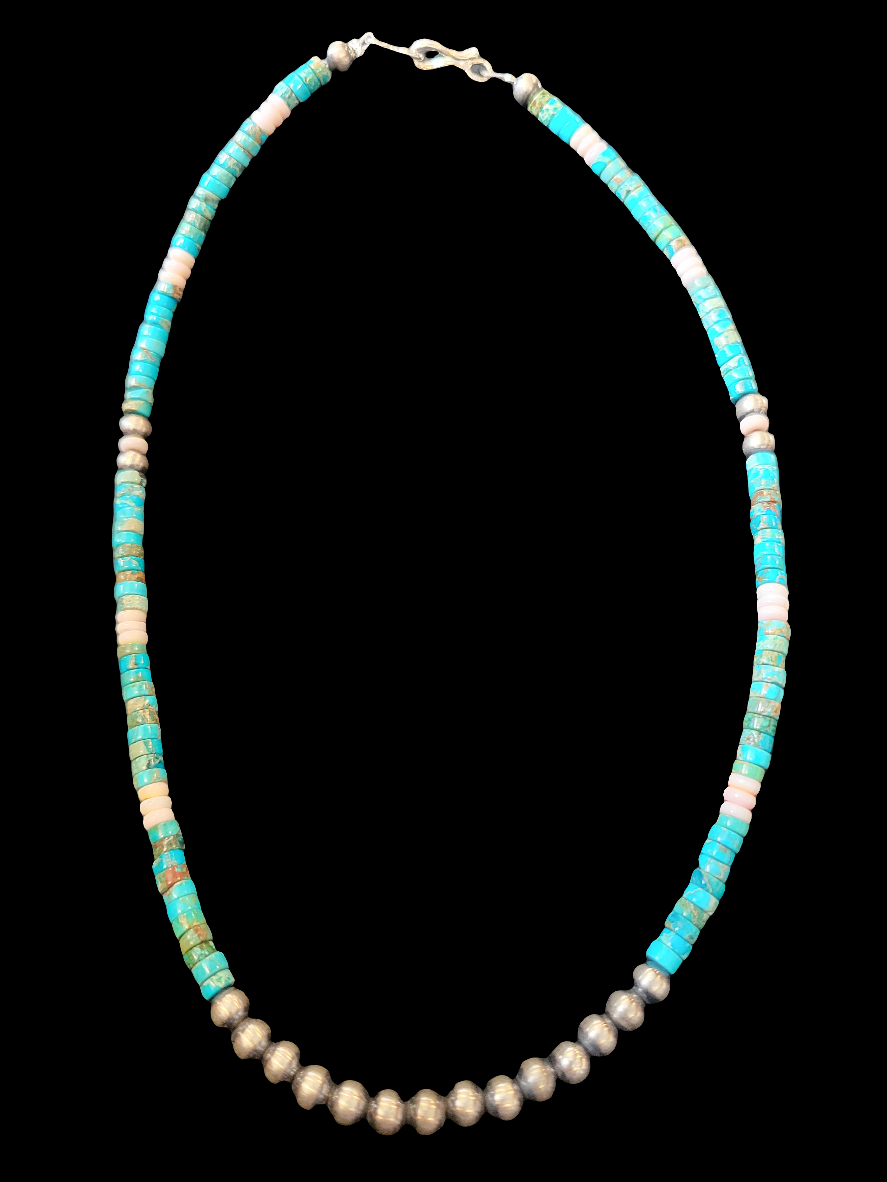 Turquoise Pearl Necklace