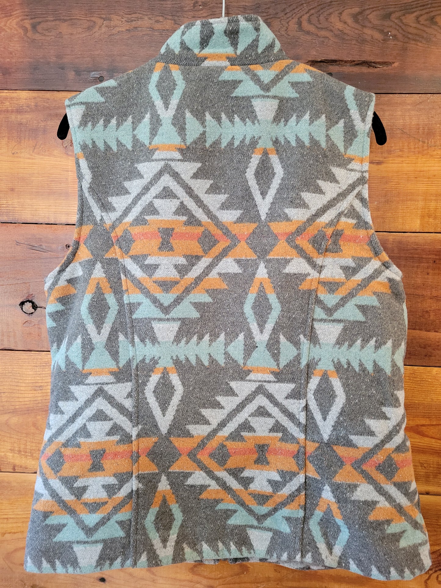 Grey Aztec Vest