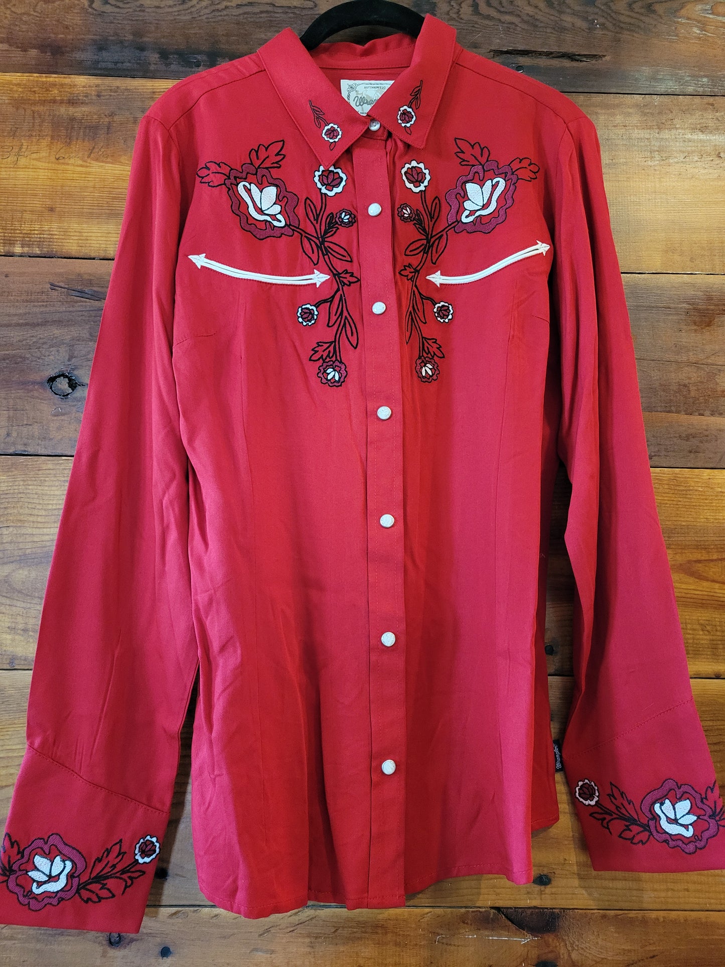 Wrangler Embroidered Western Yoke Shirt