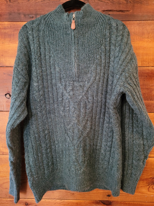 Cable 1/4 Zip Sweater