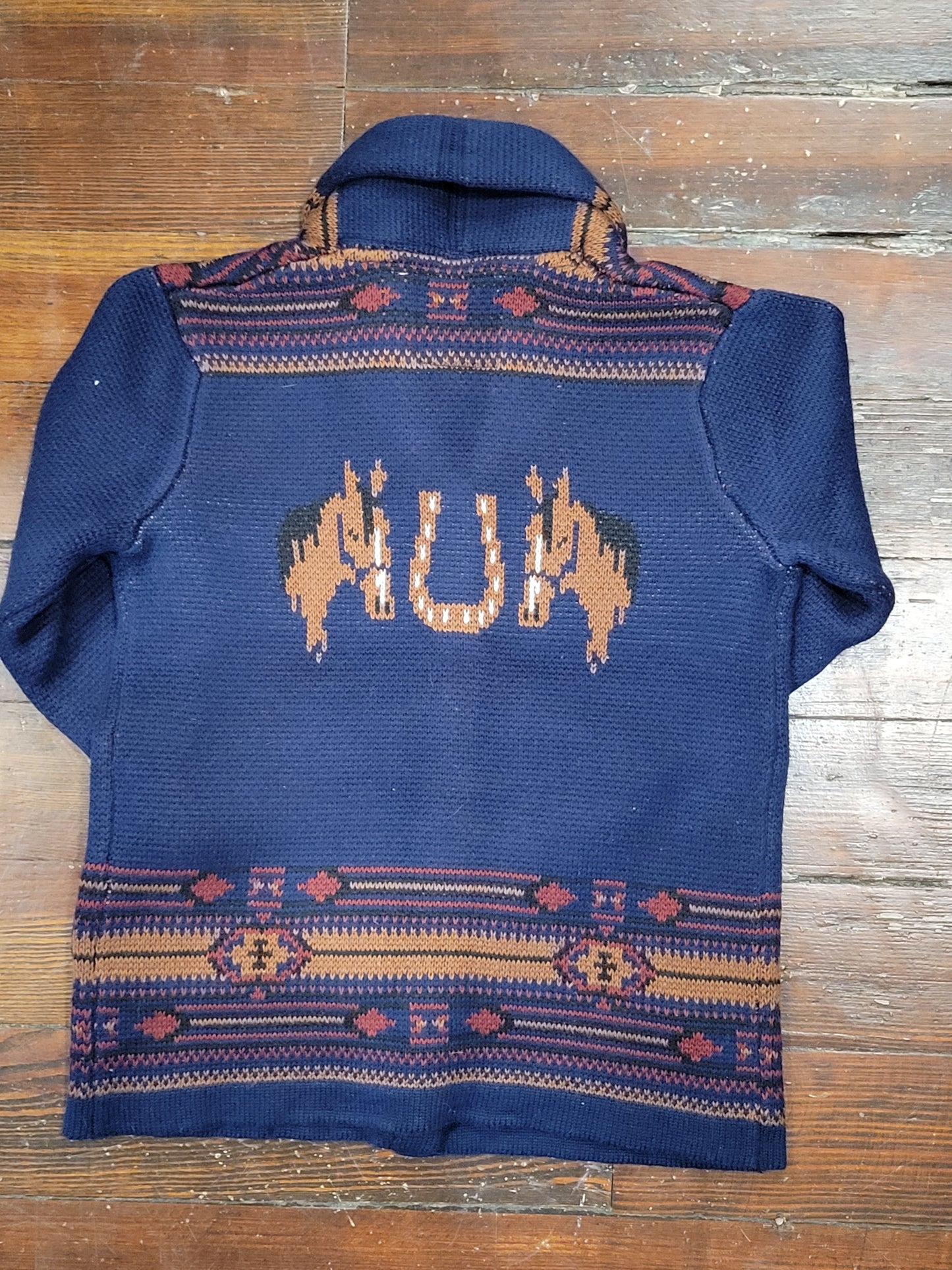 Vintage Horse-Kids Cardi