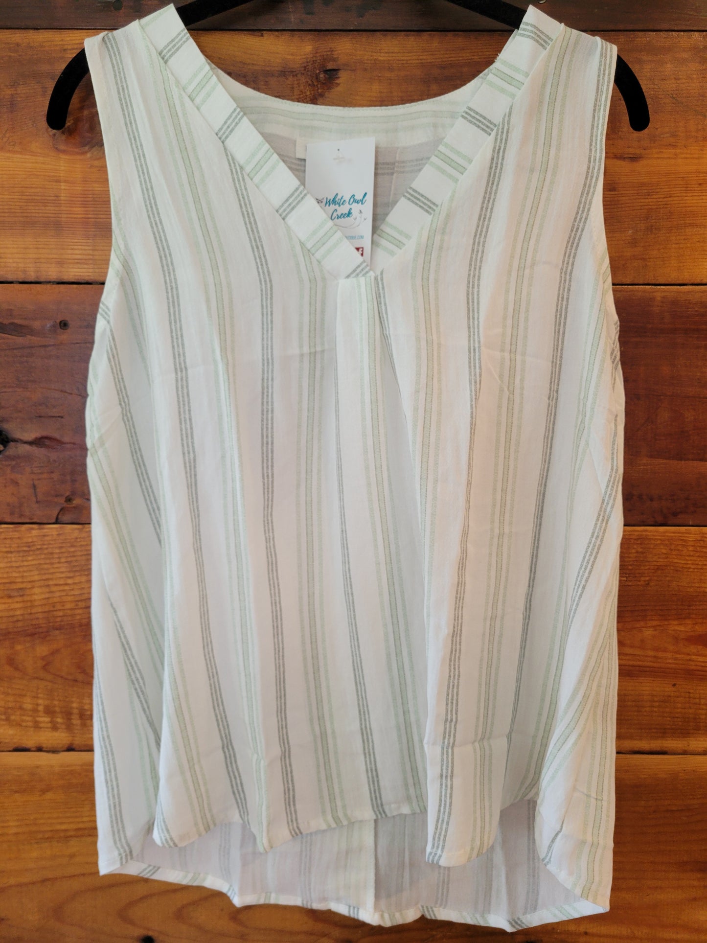 Green Stripe Tank