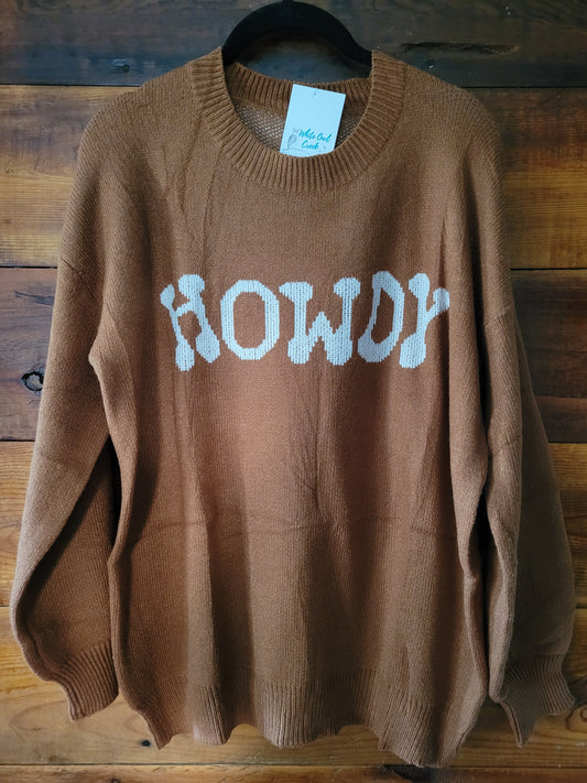 Howdy Sweater