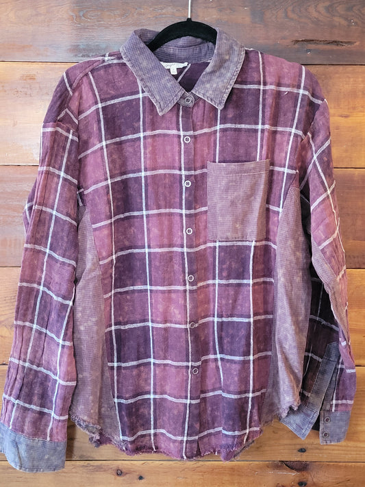 Plaid Cotton Shirt