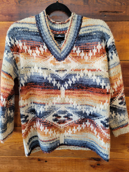 Aztec VNeck Sweater