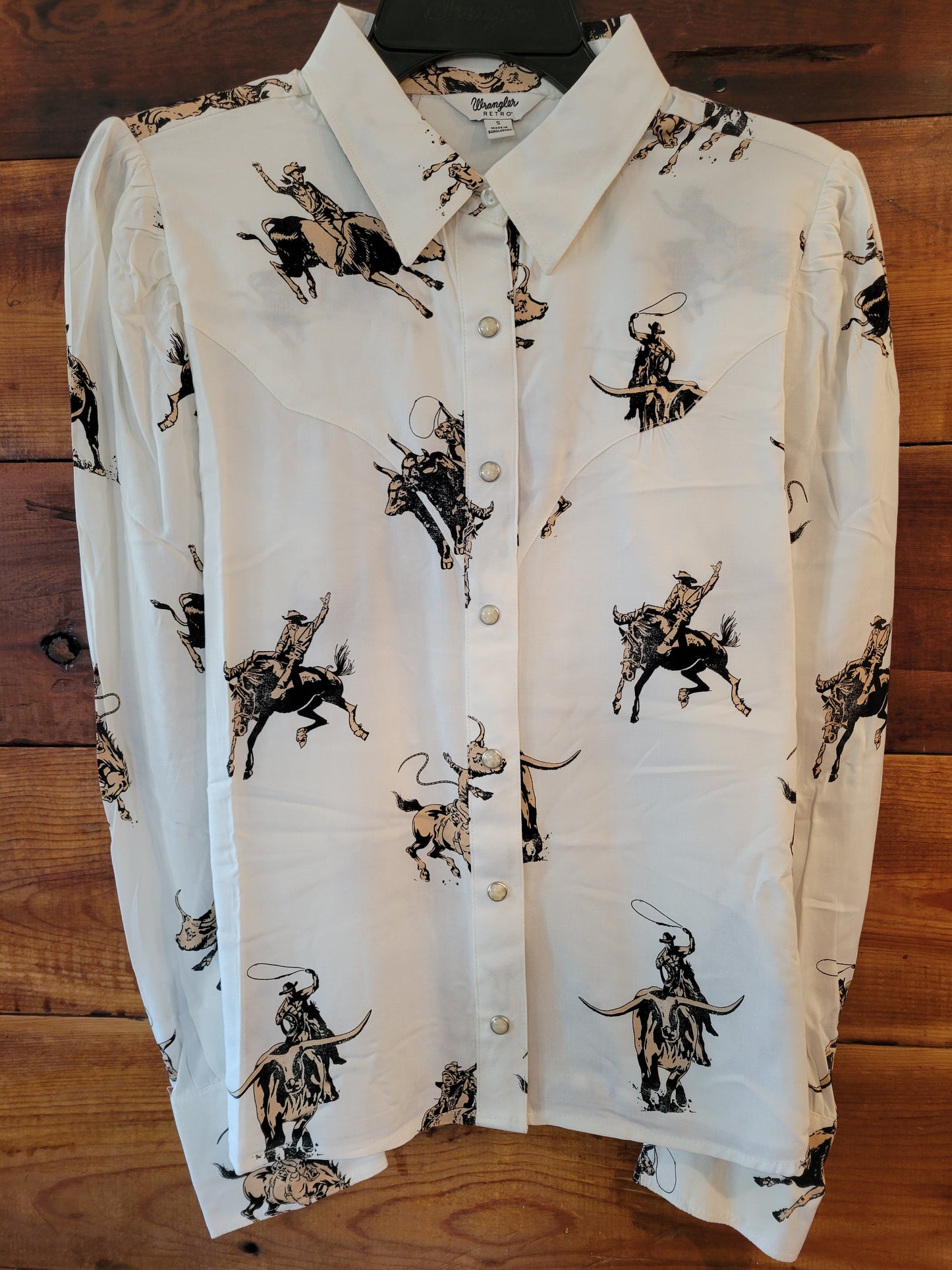 Wrangler Drapey Rodeo Blouse