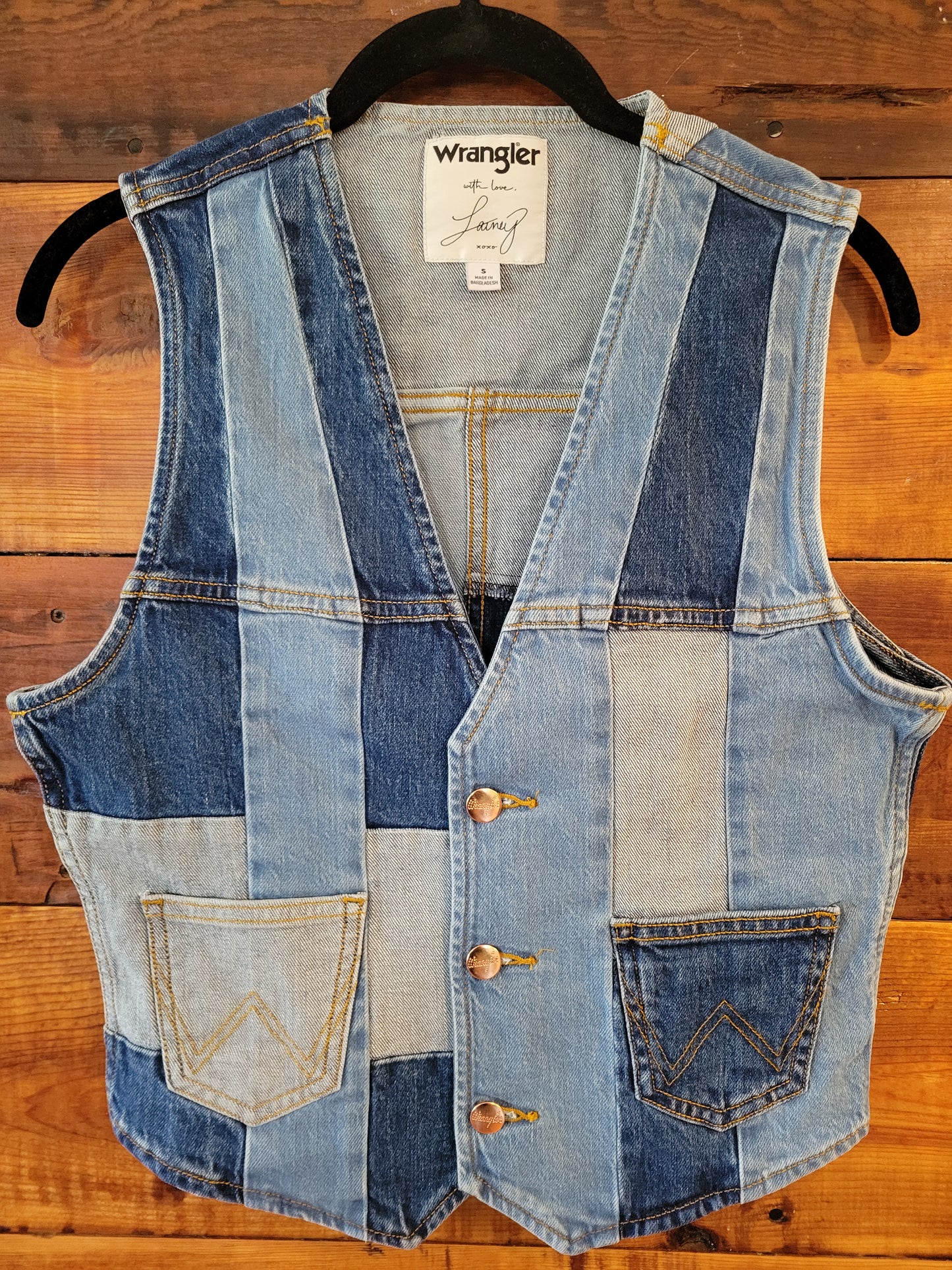 Wrangler LW Patchwork Vest