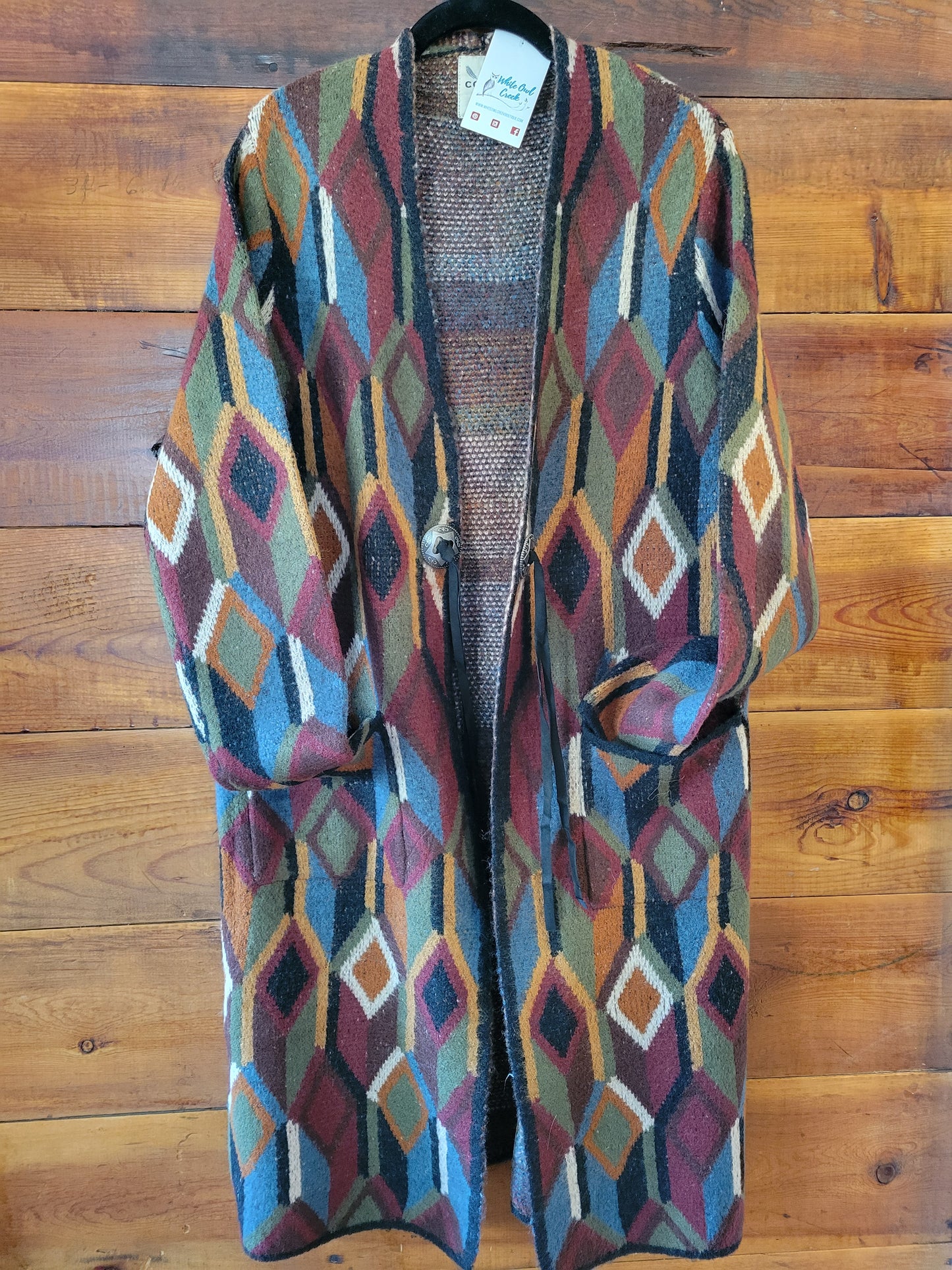 Mosaic Long Duster