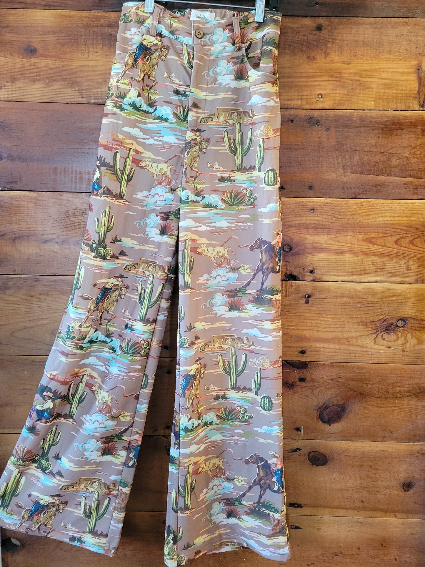 Cowboy Print Pants