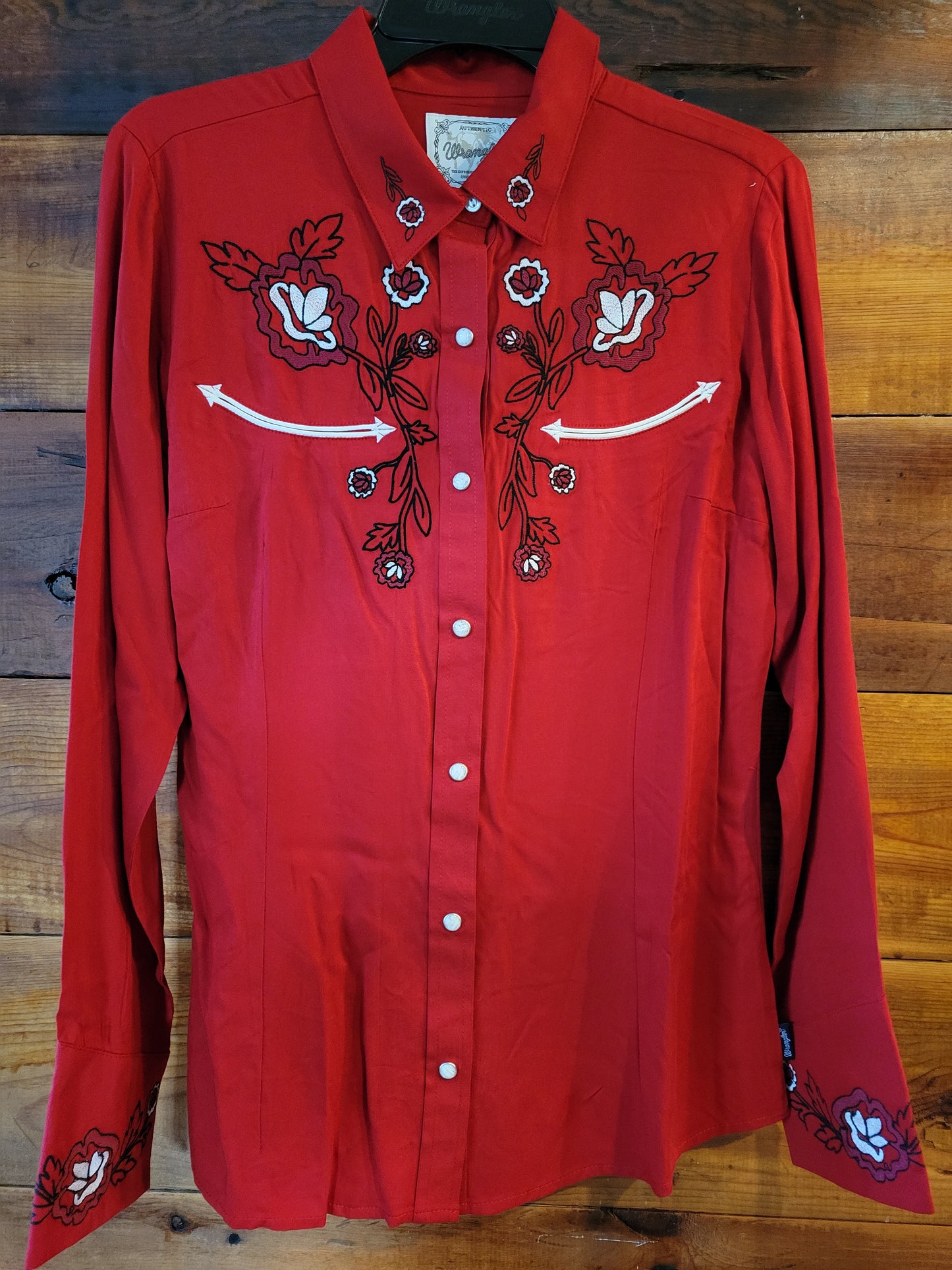 Wrangler Embroidered Western Yoke Shirt