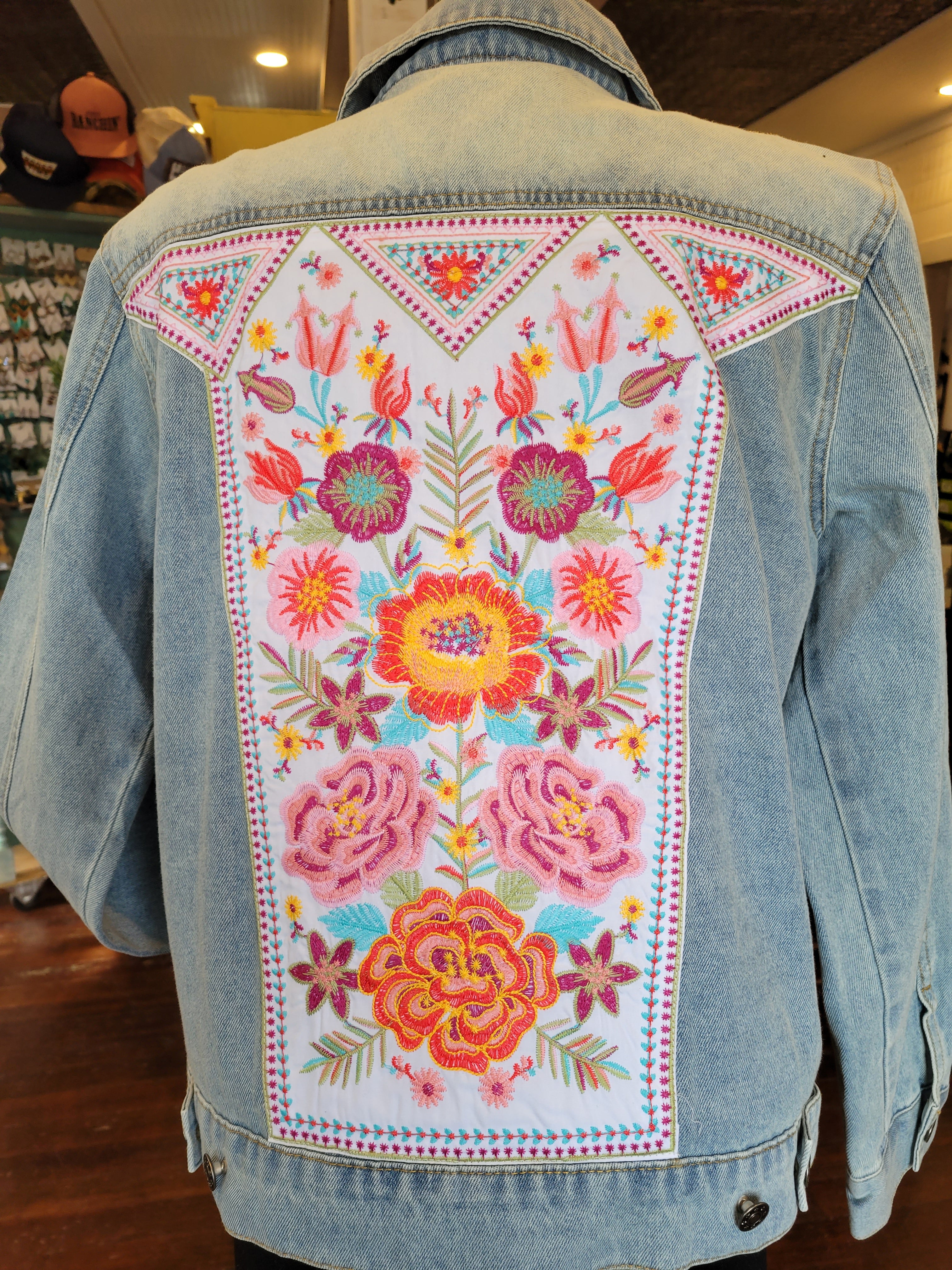 Hand-Painted Denim Jackets – PIPER By Chic